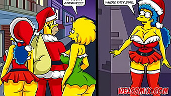 Keinginan Krismas Taboo: Suami Memberikan Isteri Kepada Pengemis Dalam Komik Hentai